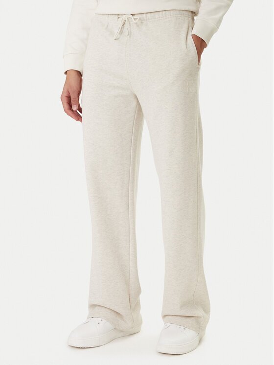 CALVIN KLEIN JEANS Долнище анцуг Embossed Monologo LV047F206G Wide Leg
