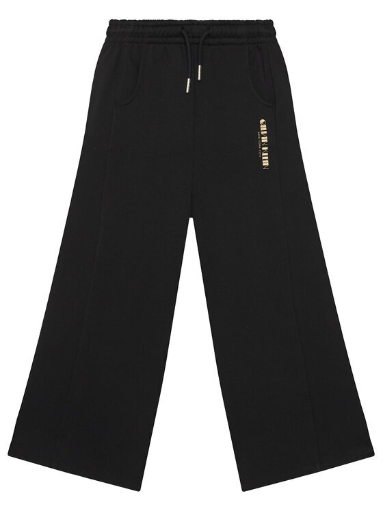 CALVIN KLEIN JEANS Долнище анцуг Glitter Aw IG0IG03097 Wide Leg