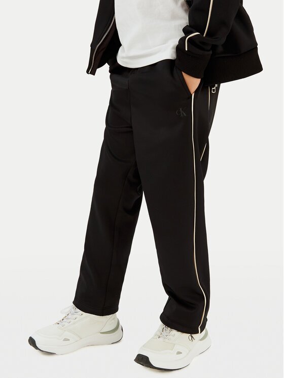 CALVIN KLEIN JEANS Долнище анцуг Piping IB0IB02606 Regular Fit