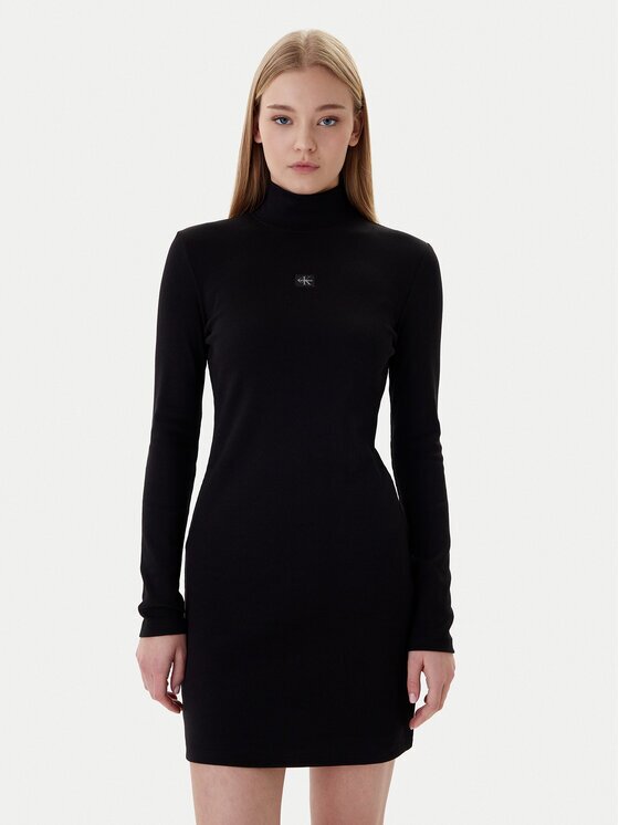 CALVIN KLEIN JEANS Ежедневна рокля LV047E204G Slim Fit