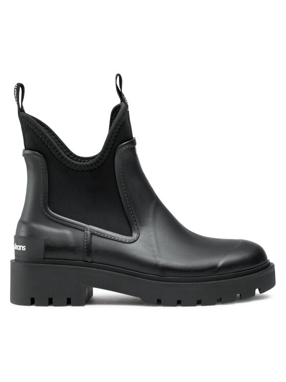 CALVIN KLEIN JEANS Гумени ботуши Mid Rainboot Chelsea YW0YW01034