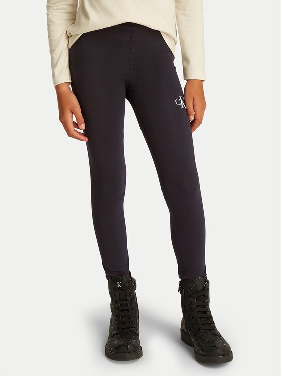 CALVIN KLEIN JEANS Клин IG0IG02137 D Черен Slim Fit