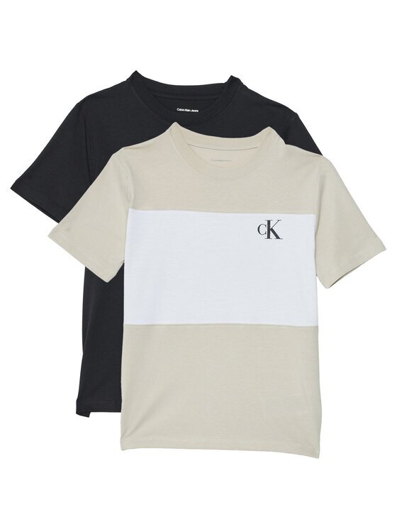 CALVIN KLEIN JEANS Комплект тениски LVCKSJA46B Regular Fit