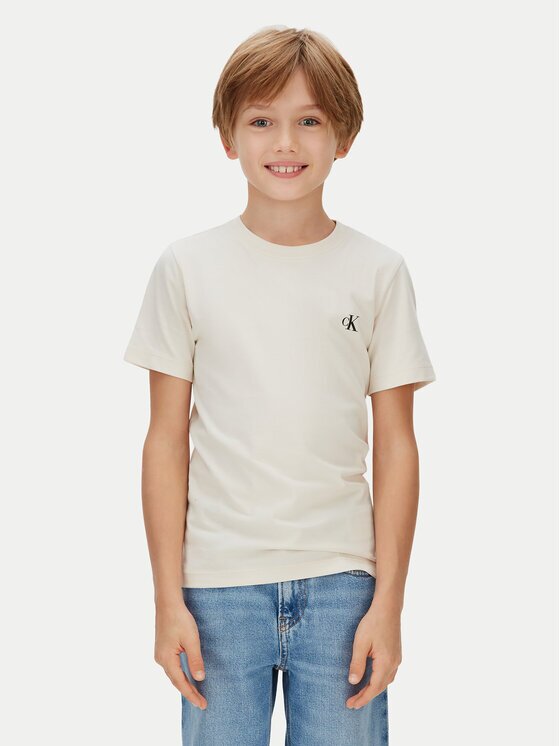 CALVIN KLEIN JEANS Комплект тениски Monologo IB0IB01093 Regular Fit