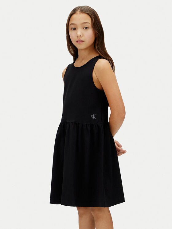 CALVIN KLEIN JEANS Лятна рокля LVCKSJH01G Regular Fit
