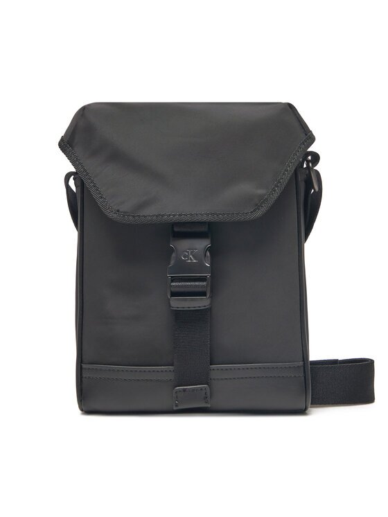 CALVIN KLEIN JEANS Мъжка чантичка Speed Clip Ut Flap Reporter Ny K50K513003 Черен