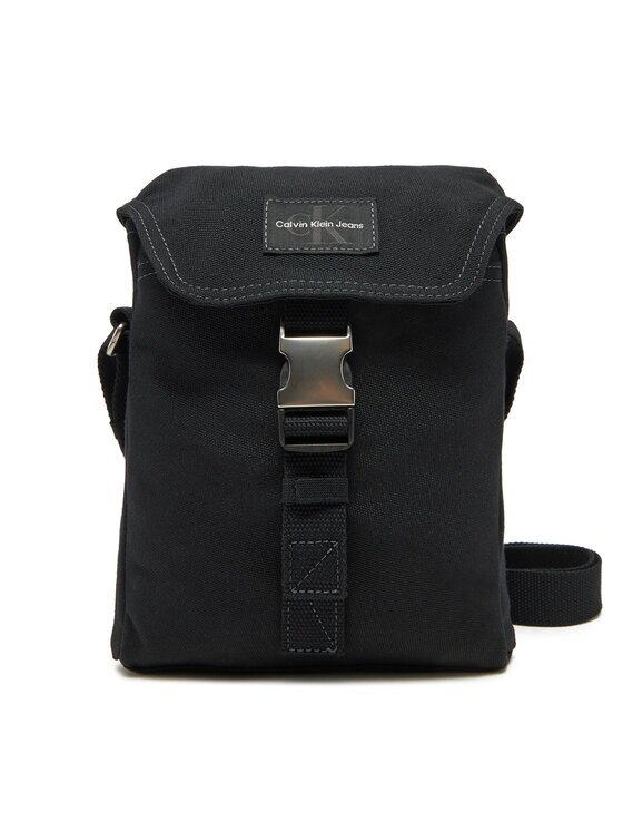 CALVIN KLEIN JEANS Мъжка чантичка Workwear Ut Flap Reporter 18 LV04G3025G Черен