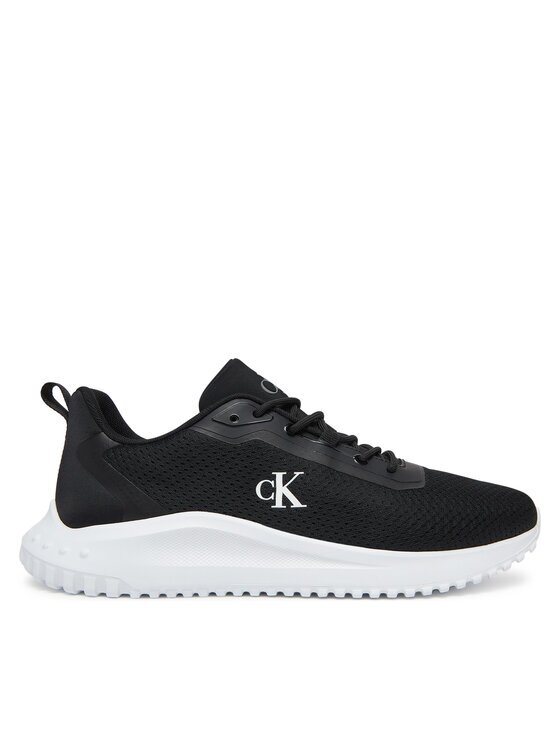 CALVIN KLEIN JEANS Сникърси Eva Runner Mix Mesh YM0YM01285 Черен