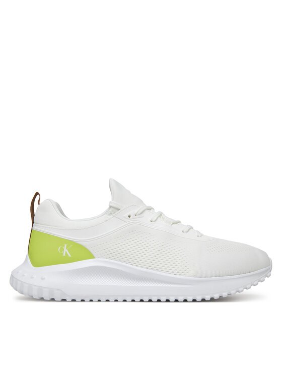 CALVIN KLEIN JEANS Сникърси Eva Runner Tech Knit YM0YM01293 Бял