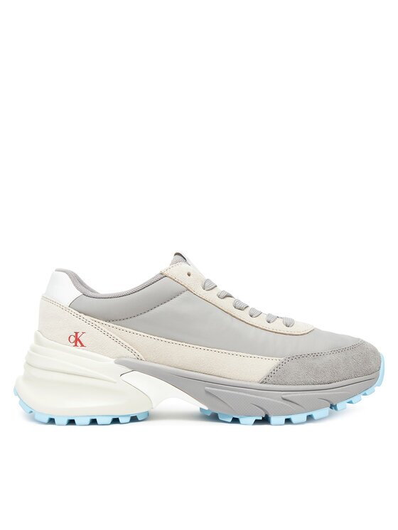 CALVIN KLEIN JEANS Сникърси Hike Runner Mg Nylon Mix YW0YW01852 Сив