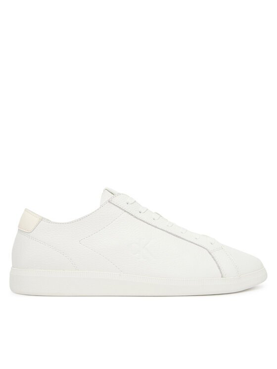 CALVIN KLEIN JEANS Сникърси Low Profile Cupsole Tmb Lth YM0YM01331 Бял