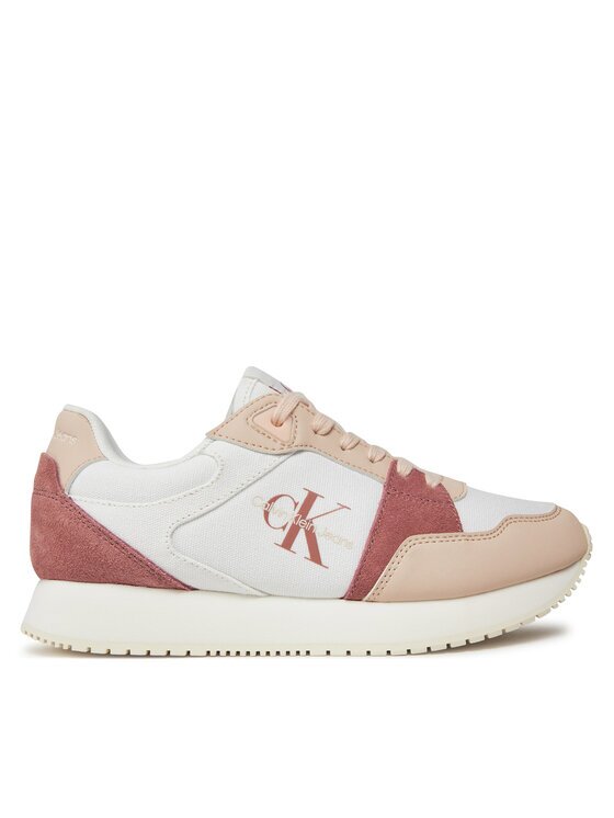 CALVIN KLEIN JEANS Сникърси Runner Low Lace Mix Ml Btw YW0YW01436