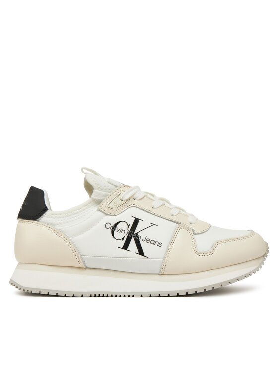 CALVIN KLEIN JEANS Сникърси Runner Sock Laceup Ml Lth YW0YW01616