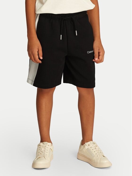 CALVIN KLEIN JEANS Спортни шорти Color Block IB0IB02433 Relaxed Fit