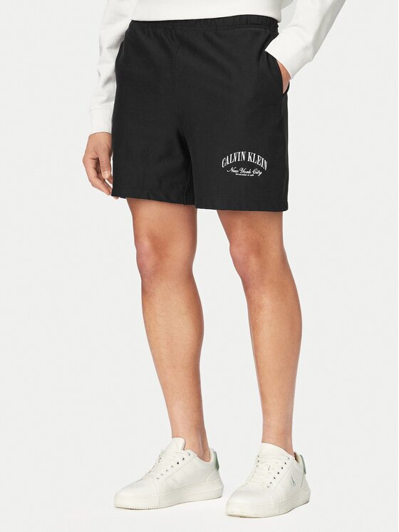 CALVIN KLEIN JEANS Спортни шорти Collegiate LV04RF275G Regular Fit