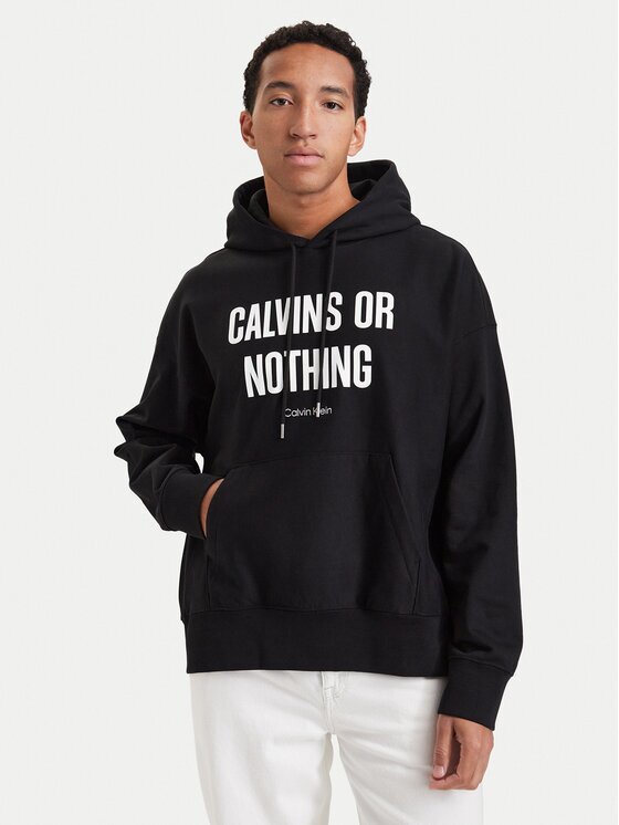 CALVIN KLEIN JEANS Суитшърт Calvins Or Nothing LV04RH245G Regular Fit