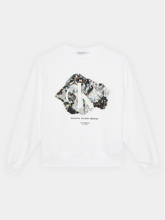 CALVIN KLEIN JEANS Суитшърт Crystal Graphic IG0IG02306 Regular Fit