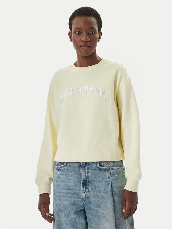 CALVIN KLEIN JEANS Суитшърт Logo Graphic LV047F818G Regular Fit
