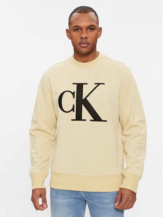CALVIN KLEIN JEANS Суитшърт Monologo J30J325028 Regular Fit