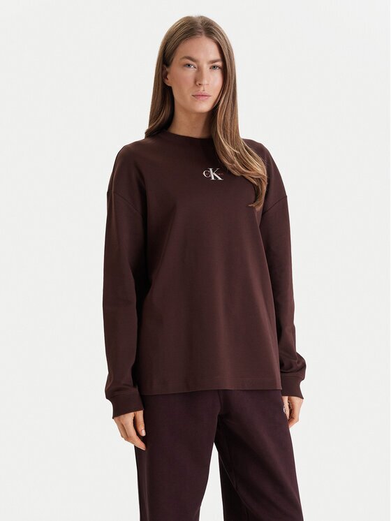 CALVIN KLEIN JEANS Суитшърт Monologo LV047E211G Oversize