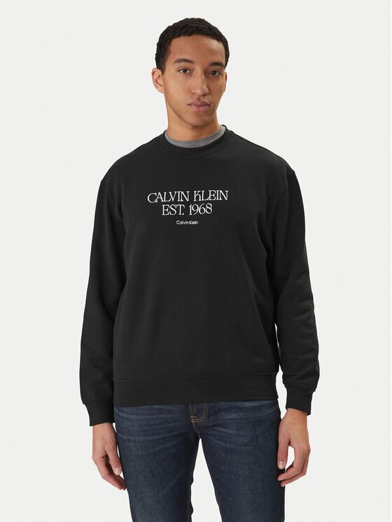 CALVIN KLEIN JEANS Суитшърт Nyc Graphic LV04RF233G Regular Fit