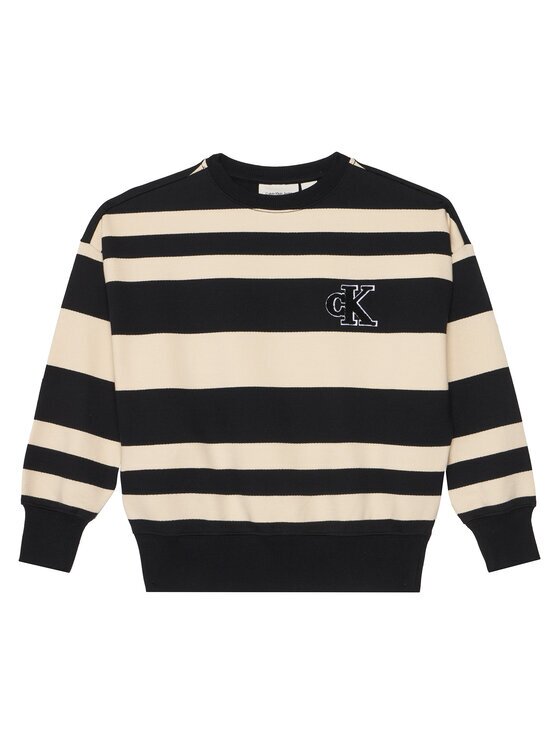 CALVIN KLEIN JEANS Суитшърт Striped Modern IB0IB02558 Regular Fit
