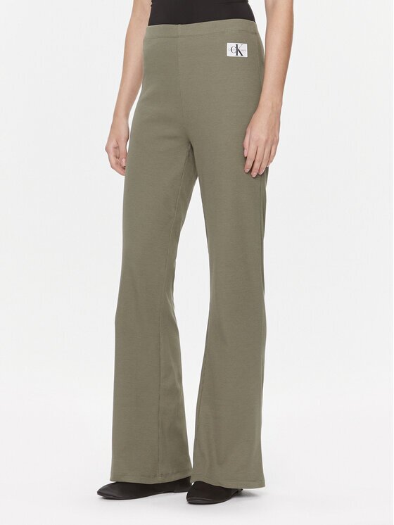 CALVIN KLEIN JEANS Текстилни панталони J20J222598 Straight Fit
