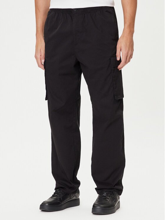 CALVIN KLEIN JEANS Текстилни панталони LV040EM616 Straight Fit