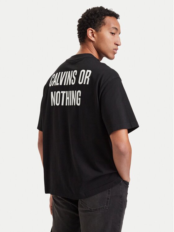 CALVIN KLEIN JEANS Тишърт Calvins Or Nothing LV04RH825G Regular Fit