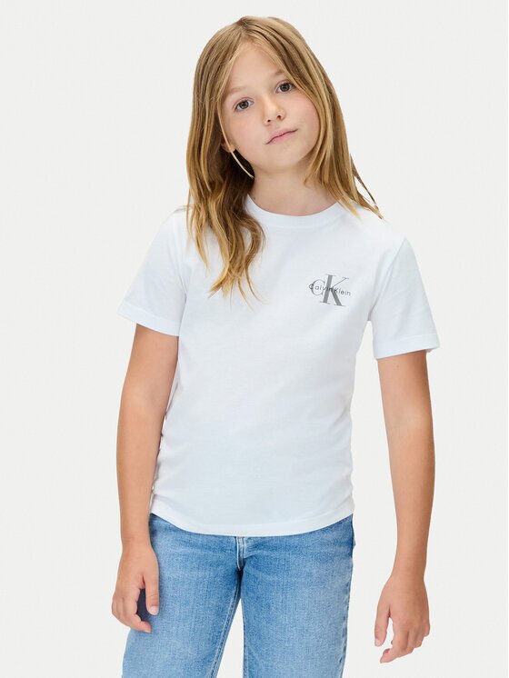 CALVIN KLEIN JEANS Тишърт Chest Monologo IU0IU00719 Regular Fit