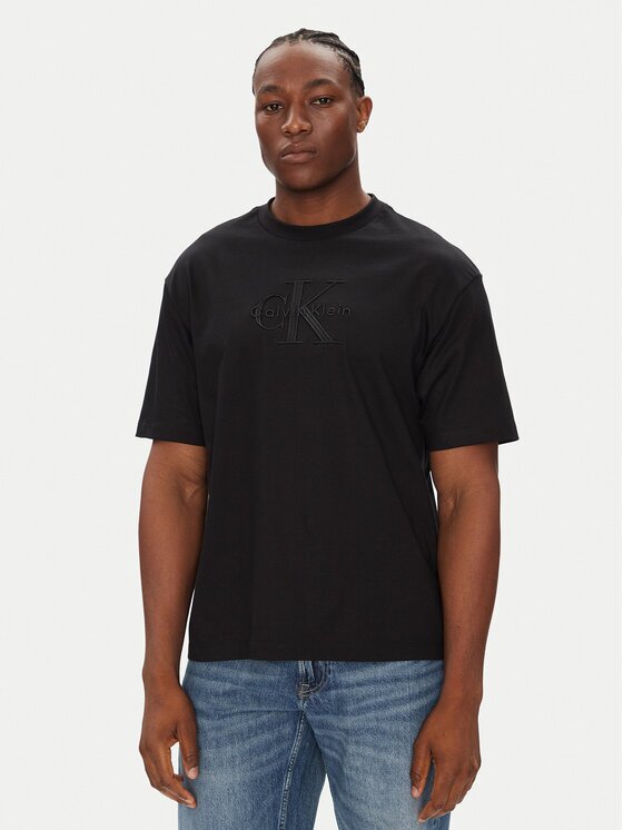 CALVIN KLEIN JEANS Тишърт Hero Monologo LV04RB295G Relaxed Fit