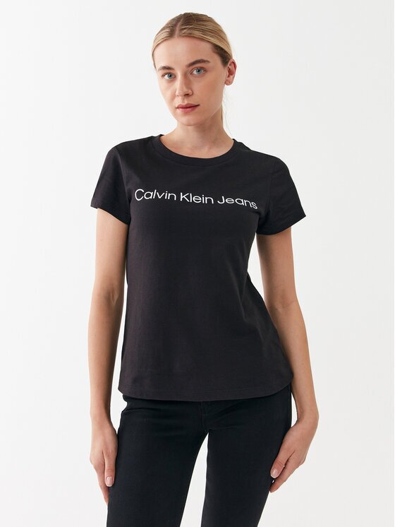 CALVIN KLEIN JEANS Тишърт J20J220253 Slim Fit