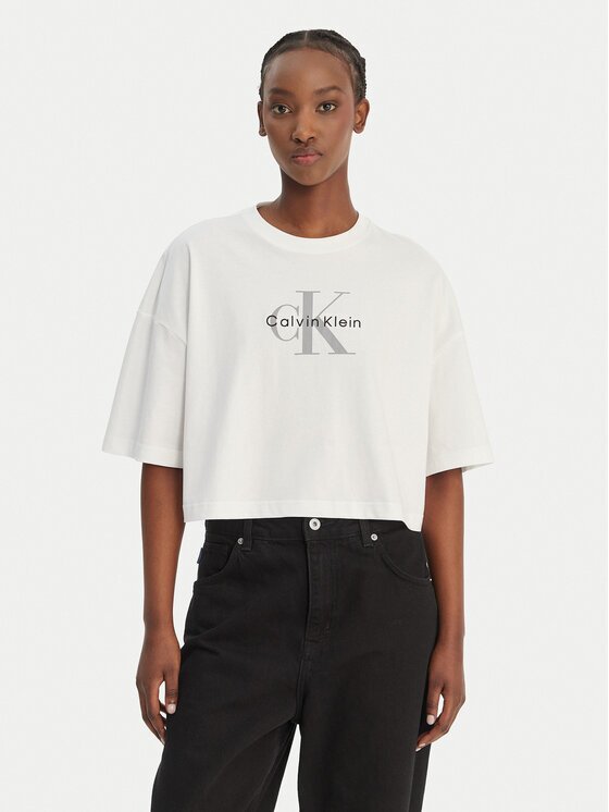 CALVIN KLEIN JEANS Тишърт LV047F828G Boxy Fit