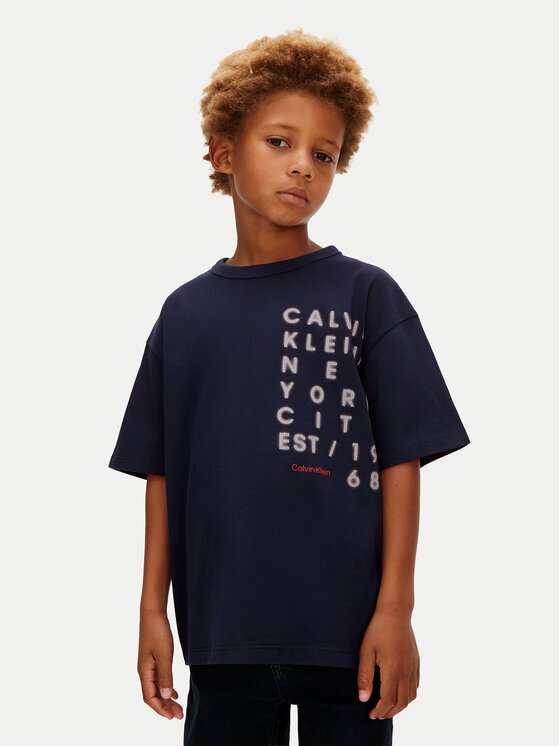CALVIN KLEIN JEANS Тишърт LVCKSJA02B Relaxed Fit