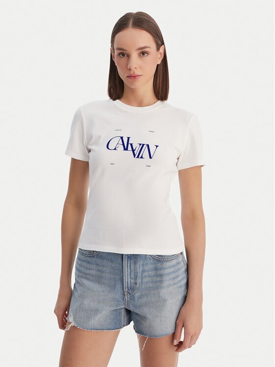 CALVIN KLEIN JEANS Тишърт Seasonal LV047F808G Slim Fit