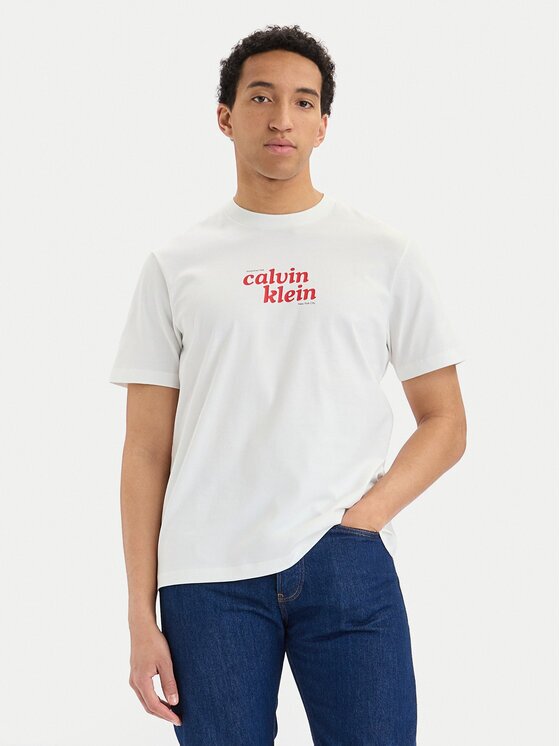 CALVIN KLEIN JEANS Тишърт SS 20S LV04RG815G Regular Fit