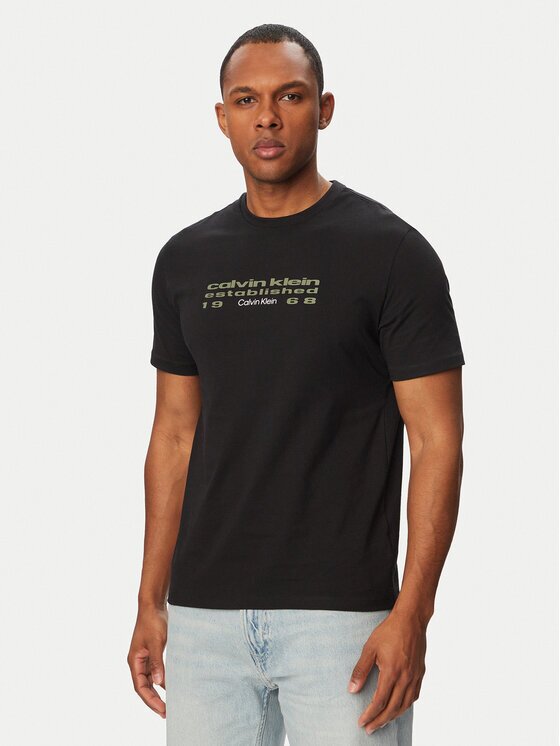 CALVIN KLEIN JEANS Тишърт SS 30s EU LV04RG800G Regular Fit