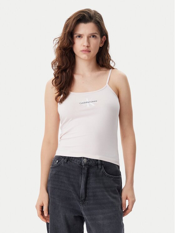 CALVIN KLEIN JEANS топ Monologo J20J223105 Slim Fit