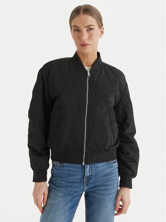 CALVIN KLEIN JEANS Яке бомбър Essential LV047F505G Regular Fit