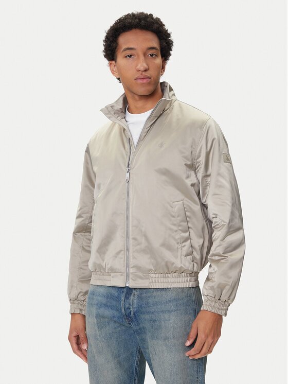 CALVIN KLEIN JEANS Яке бомбър Harrington LV04RC516G Regular Fit