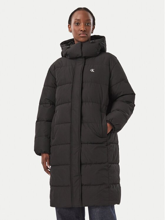 CALVIN KLEIN JEANS Зимно яке Matte LV047H505G Relaxed Fit