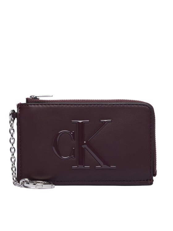 CALVIN KLEIN Калъф за ключове Bold Ck L Zip Cardcase LV04F1280G