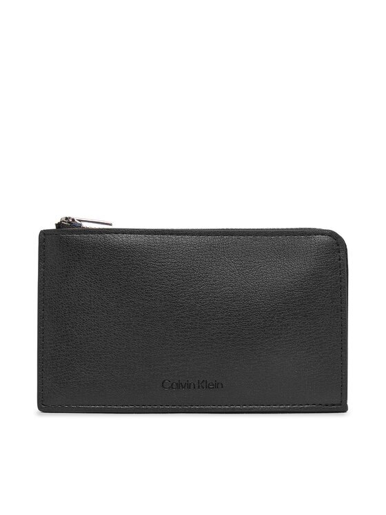 CALVIN KLEIN Калъф за ключове Foil Logo L-Zip Cardcase LV04F1317G