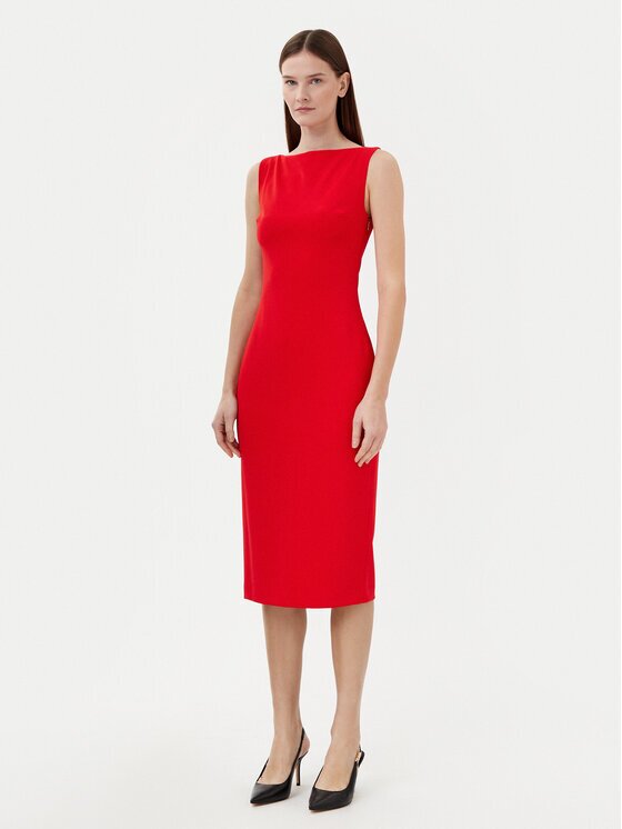 CALVIN KLEIN Коктейлна рокля K20K208140 Slim Fit