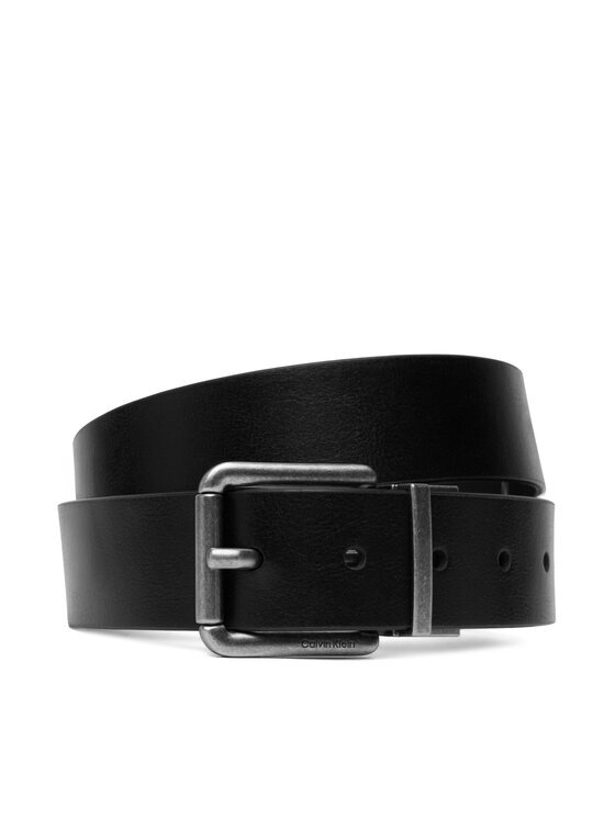 CALVIN KLEIN Колан Casual Roller Buckle 35Mm Adj/Re LV04D7103G Черен