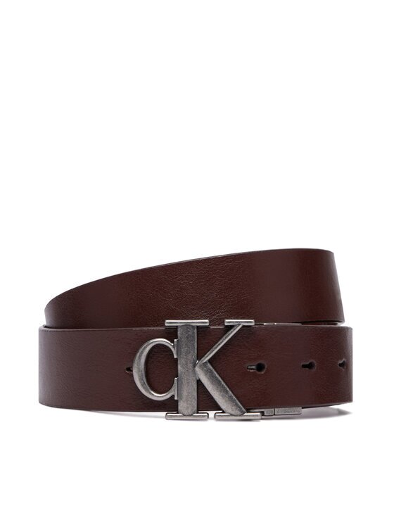 CALVIN KLEIN Колан Ck Buckle Tumbled 35Mm Adj/Rev LV04D7049G