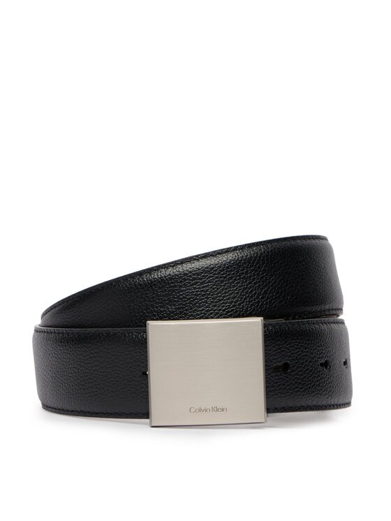 CALVIN KLEIN Колан Dress Plaque Pebble 35Mm Adj LV04D7080G