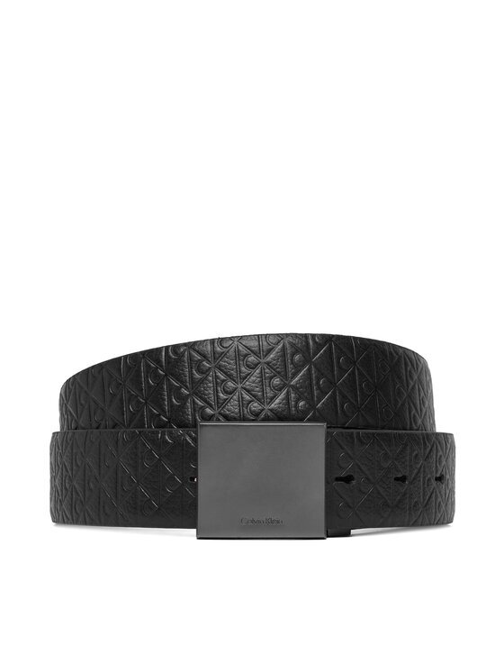 CALVIN KLEIN Колан Dress Plaque Pebble Aop 35Mm Ad LV04D7141G