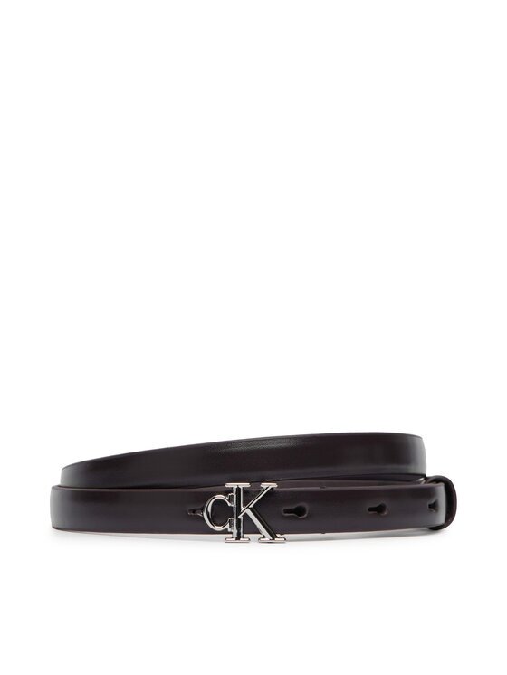 CALVIN KLEIN Колан Round Ck Buckle Smooth 15Mm LV04F7085G