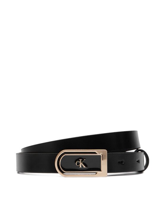 CALVIN KLEIN Колан Round Ck Enamel Plaque 20Mm LV04F7109G